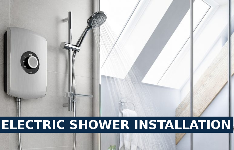 Electric shower installation Rainham